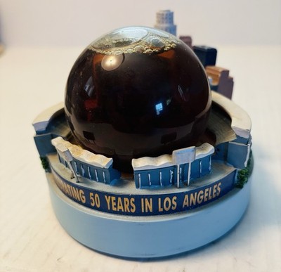 SNOW GLOBE LOS ANGELES DODGERS STADIUM 1962 50 YEARS SEASON TICKET
