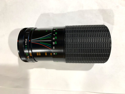 Canon FD mount Kalimar MC Auto Zoom 80-200mm 1:3.9 55mm Lens. | eBay