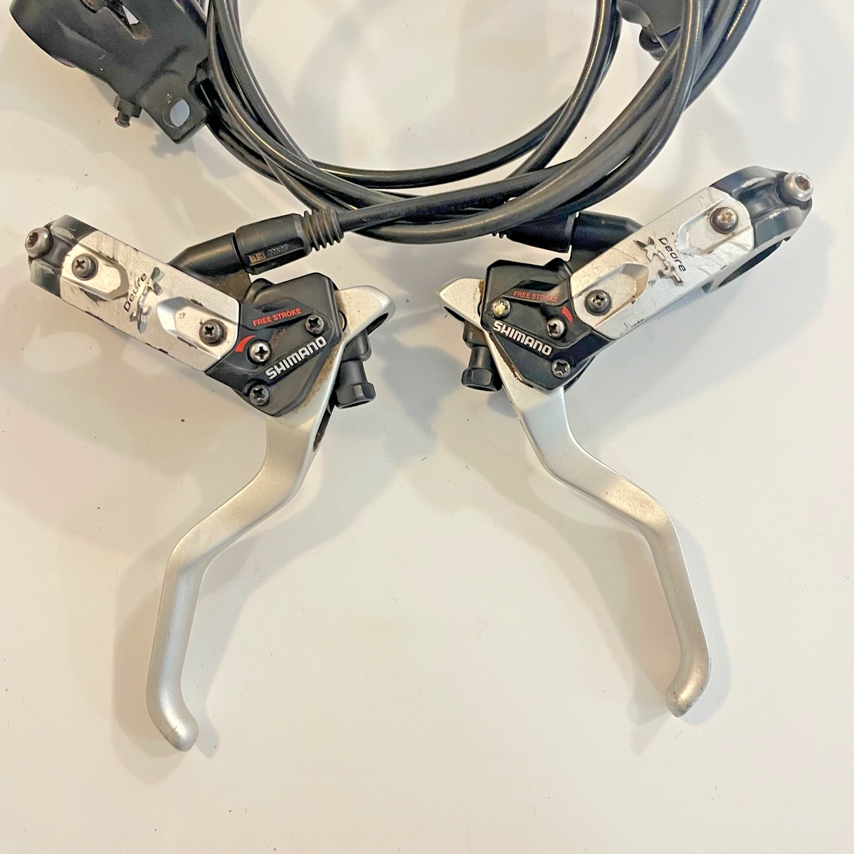 Shimano Deore XT MTB Hydraulic Disc Brake Set Brakes BR/BL-M775 | eBay