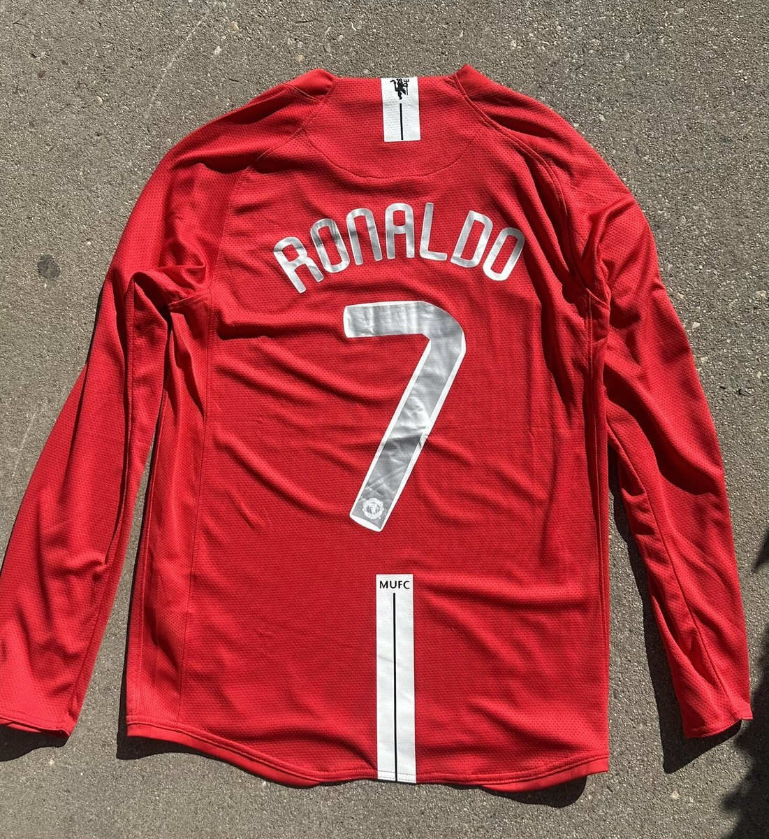 マンチェスター・U RONALDO 7 長袖UCL2008FINALモデル Cristiano