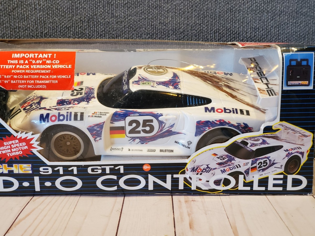 1996 Porsche 911 GT1 Digitcon Mobil 1 Race R/C Car 1:12 Radio