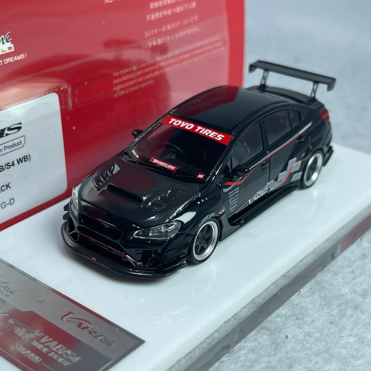 1/64 Fuelme VARIS Subaru WRX STi VAB S4 Black | eBay