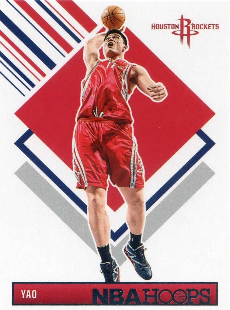 2024-25 Panini NBA Hoops YAO MING #298 HOOPS TRIBUTE ROCKETS | eBay