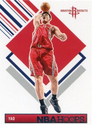 2024-25 Panini NBA Hoops YAO MING #298 HOOPS TRIBUTE ROCKETS | eBay