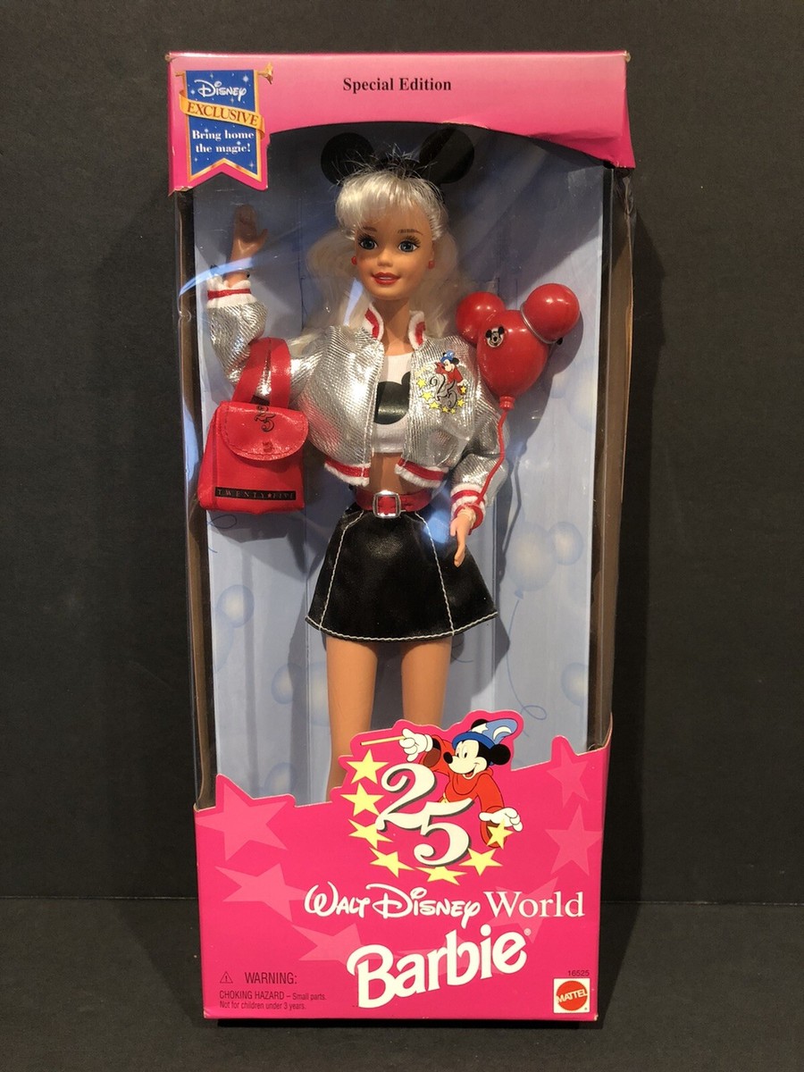 Vintage Barbie 25th Anniversary Walt Disney World Exclusive