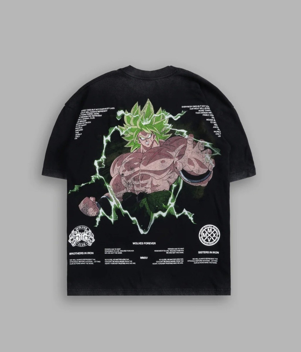 DARC SPORT X DRAGON BALL Z BROLY “ABSOLUTE FORM” OVERSIZED TEE