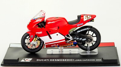 Ducati Desmosedici Loris Capirossi 2004 Scala 1:24 Modellino