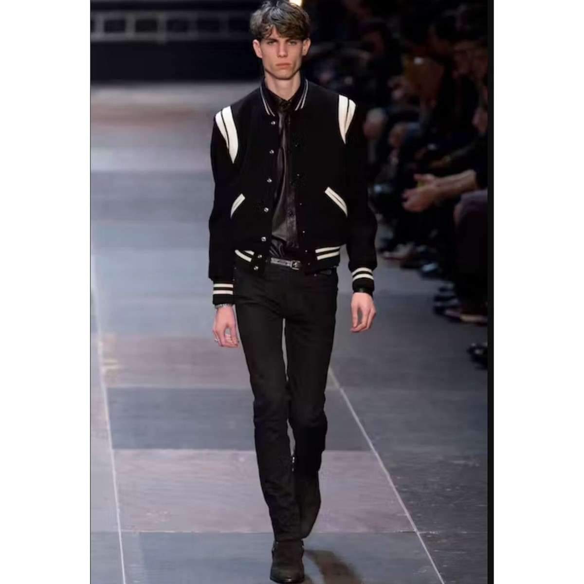 Saint Laurent Paris RARE OG FW 2013 Bomber Jacket by Hedi Slimane