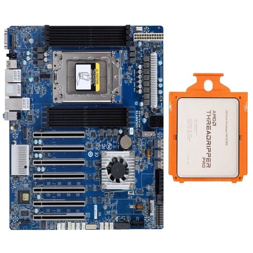 Gigabyte MZ32-AR0-00 (Rev 3.0) Motherboard Support AMD EPYC 7002