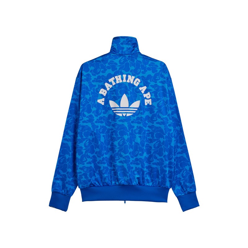 Adidas Originals x Bape FB TT (Blue) Track Top AOP Men's Jacket