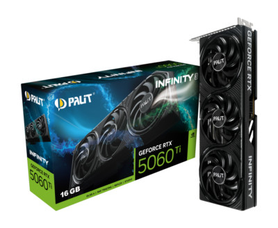 PALIT GeForce RTX 5060 Ti Infinity 3 16GB NE7506T019T1-GB2061S