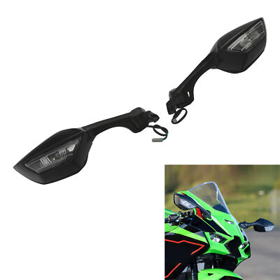 Rear View Side Mirrors Fit For Kawasaki Ninja ZX10R ZX-10R ZX10RR