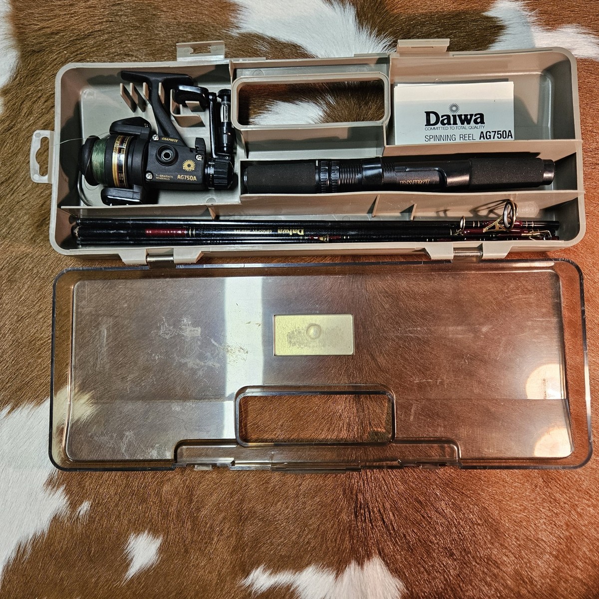 Daiwa Minispin ロッド リールセット AG750 MSG-59S Daiwa Minispin