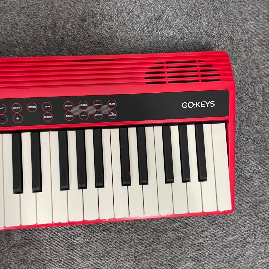 Roland GO KEYS GO-61K 61-Key Music Creation Keyboard Red Used from
