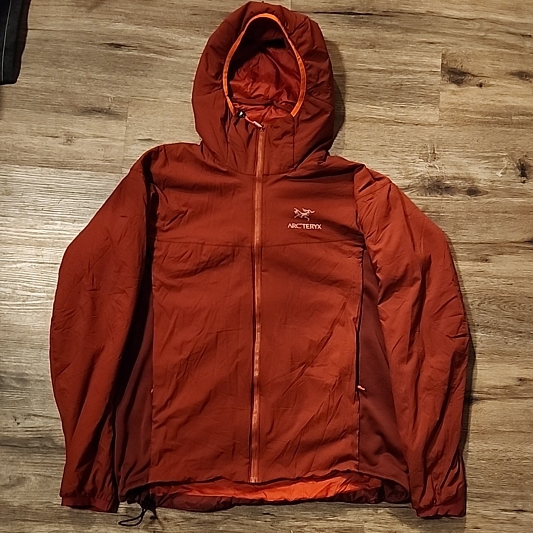 Arcteryx Atom LT Hoody - Mens L - Oxblood | eBay