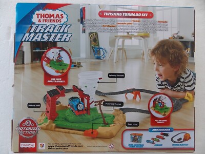 twisting tornado set thomas friends FJK25 track master pista train