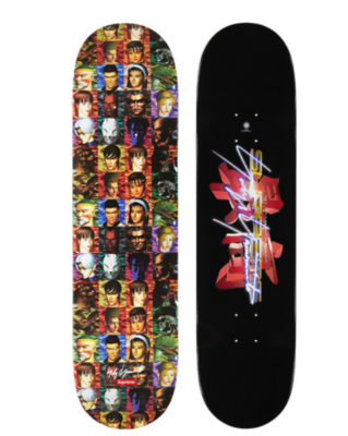 Supreme x Yohji Yamamoto Tekken Skateboard Deck Size 8.125 In Hand