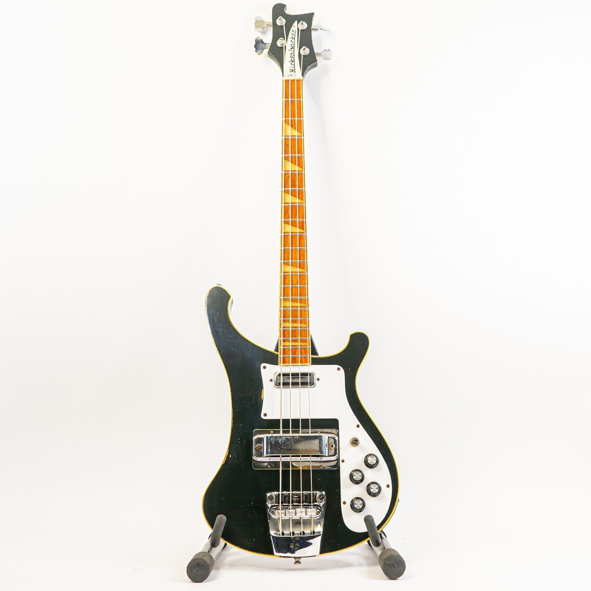 73 Rickenbacker 4001 Bass JetGlo w/ Checkerboard Binding, Toaster