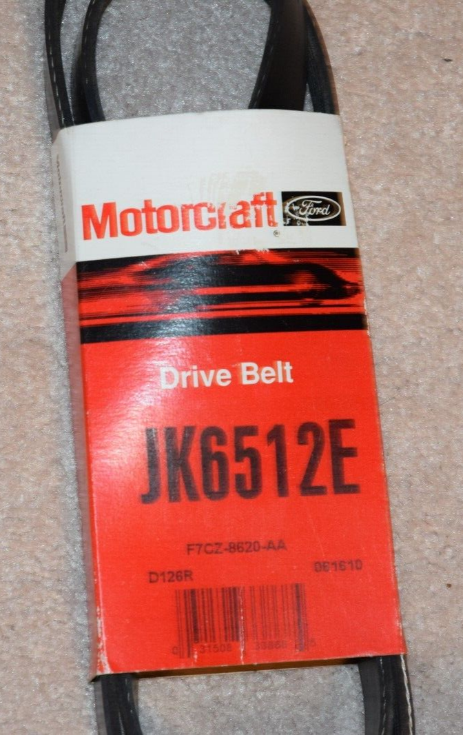 New Ford Serpentine Belt Motorcraft JK6512E or F7CZ-8620-AA | eBay