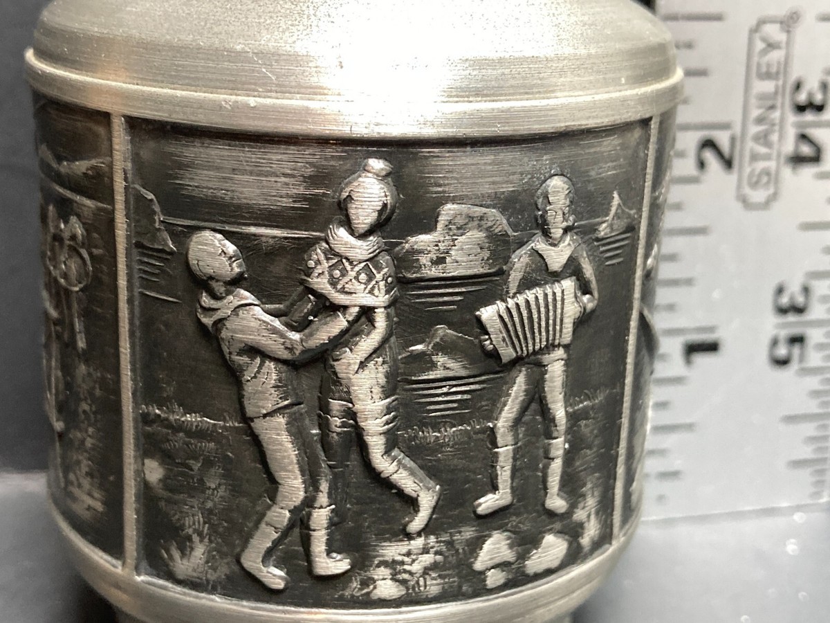 Vintage Ornate Pewter 5