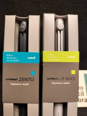 DDU】MITSUBISHI uniball ZENTO Signature Model Silver & Metallic