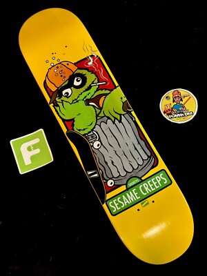 RARE Shorty's Chad Muska Sesame Street Creeps Oscar the Grouch