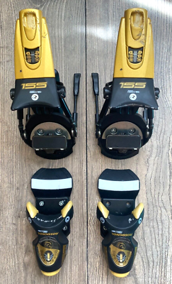 Rossignol Race 155, Look Pivot, FKS Ski Bindings din 6/15 brake