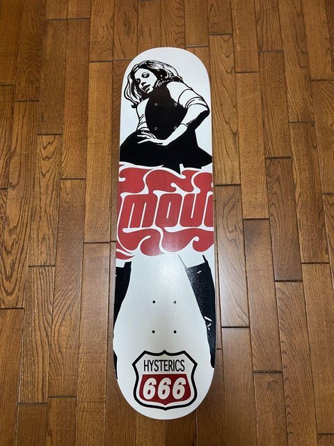 Hysteric Glamour スケートボードデッキ 7.75インチ HYSTERIC glamour