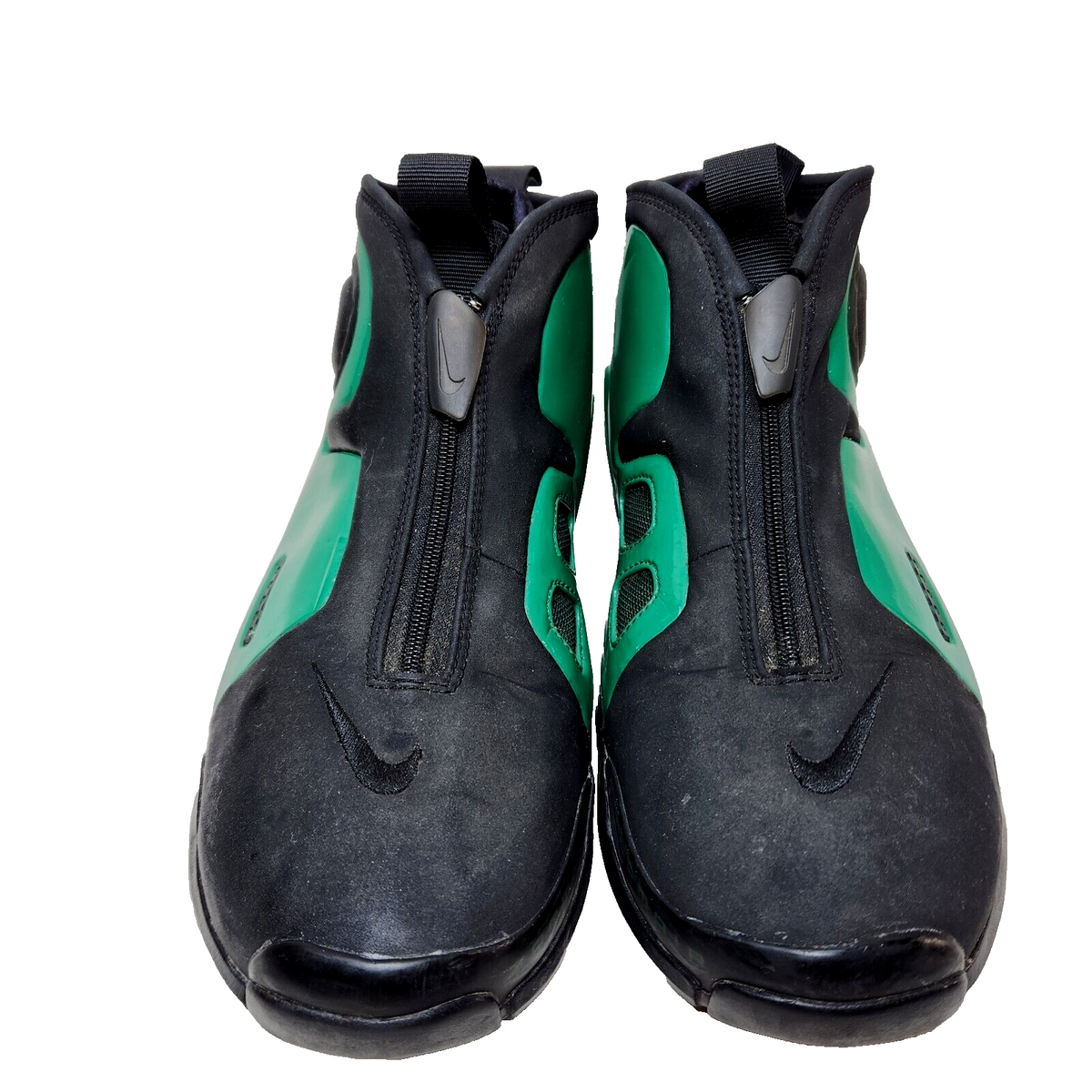 NIKE Air Flightposite 2 Clover Sz 8.5 Foamposite Black Electric