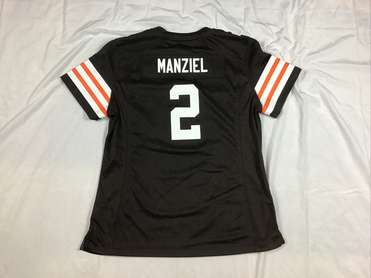 Cleveland Browns Nike On Field Jersey Johnny Manziel #2 Women's