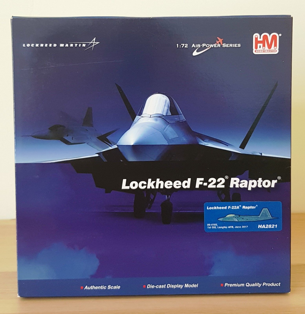 ホビーマスター F221/72HA2820 Hobby Master 1/72 HA2821 F-22A Raptor