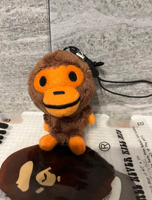 A Bathing Ape Baby Milo Plush Keychain – Store Edition Doll Charm