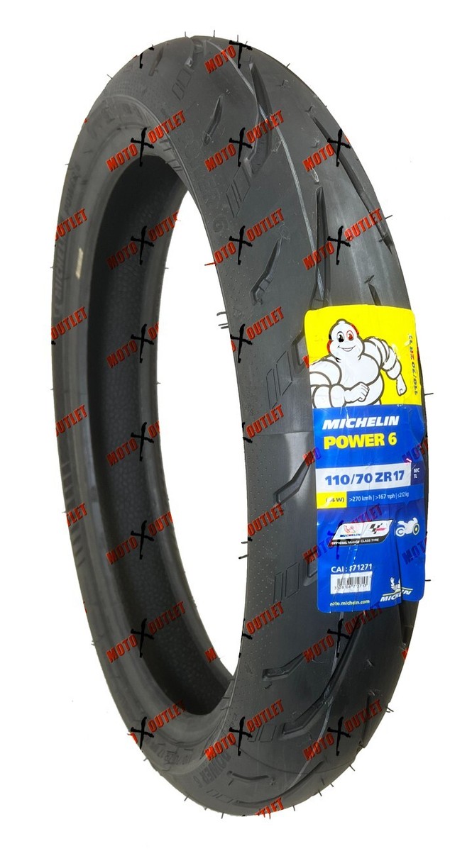 Michelin Power 6 110/70ZR17 Front Tire 110 70 17 Motorcycle Power6
