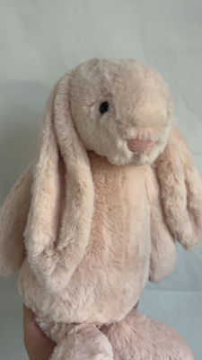 JELLYCAT RARE RETIRED LARGE ORIGINAL BASHFUL BLUSH BUNNY PLUSH
