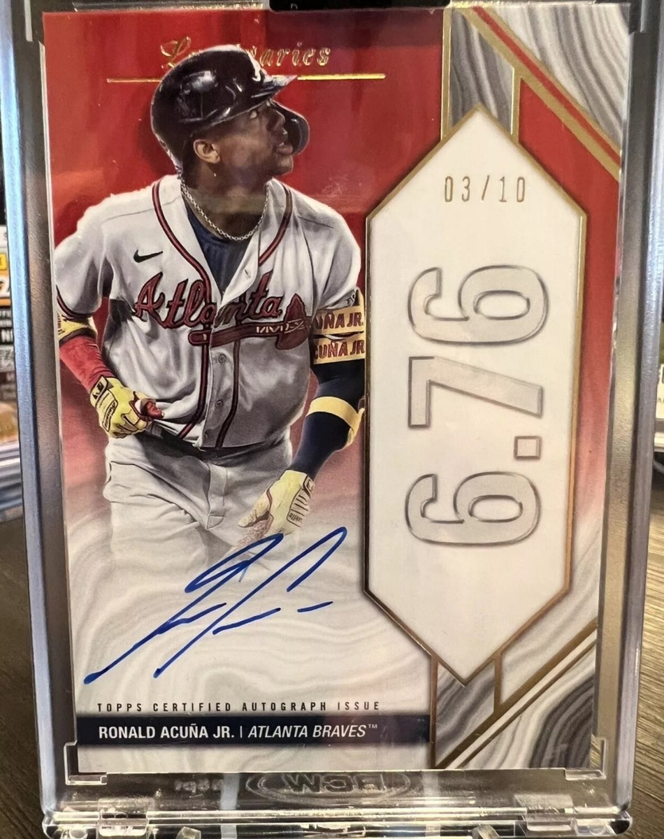 2023 TOPPS LUMINARIES Ronald Acuna JR