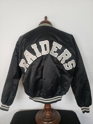 🚨🔥Vintage Chalk Line L Oakland Las Vegas Raiders Starter Style