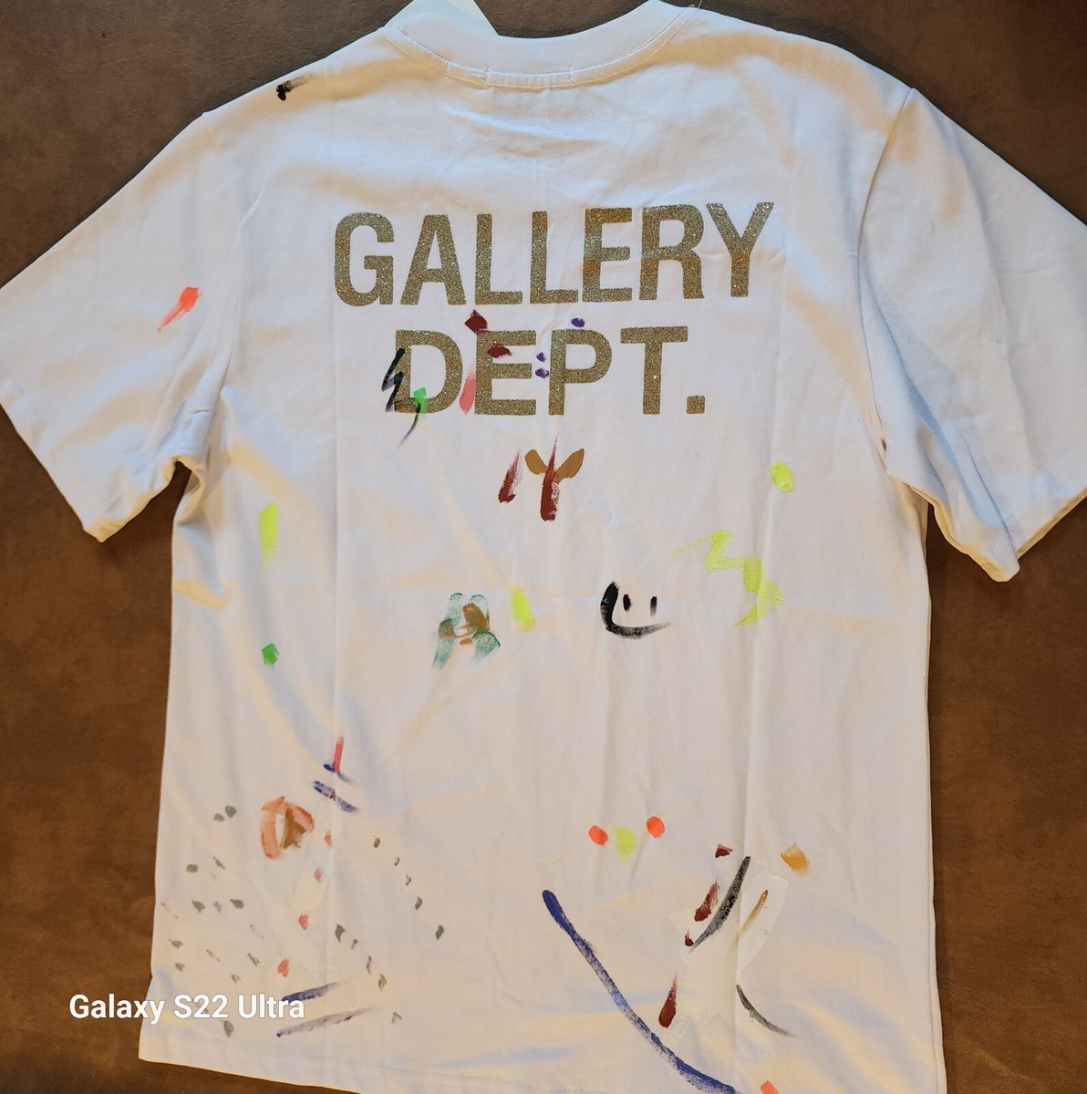 Gallery Dept. x Lanvin Collaboration Painted T-Shirt Size S - NEW