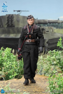 DID XD80027 1/12 WW2 German Tank Commander Otto Carius 6''Male