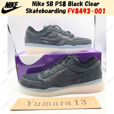 Nike SB PS8 Black Clear Skateboarding FV8493-001 Men's Size | eBay