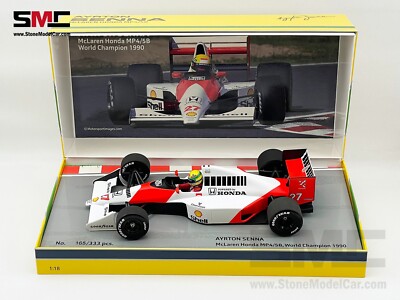 Mclaren MP4/5B #27 Ayrton Senna 1990 F1 World Champion 1:18