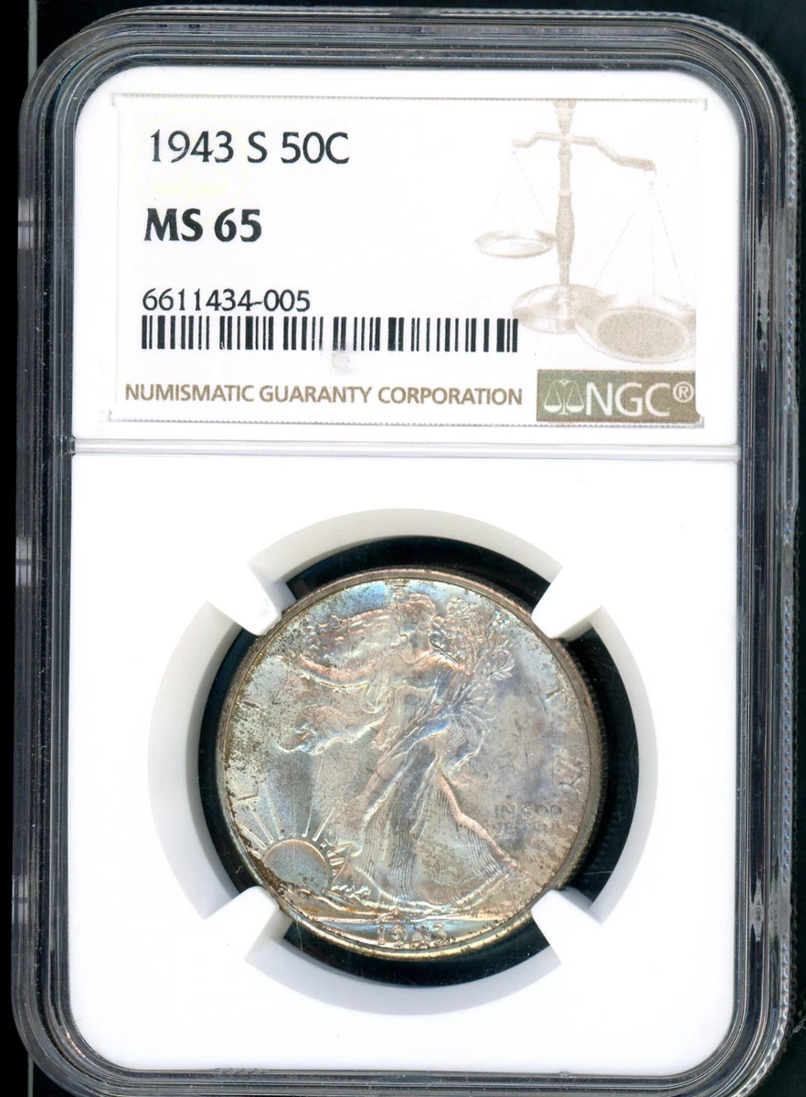 NGC Certified Liberty Walking Half Dollars (1916-1947) for sale | eBay