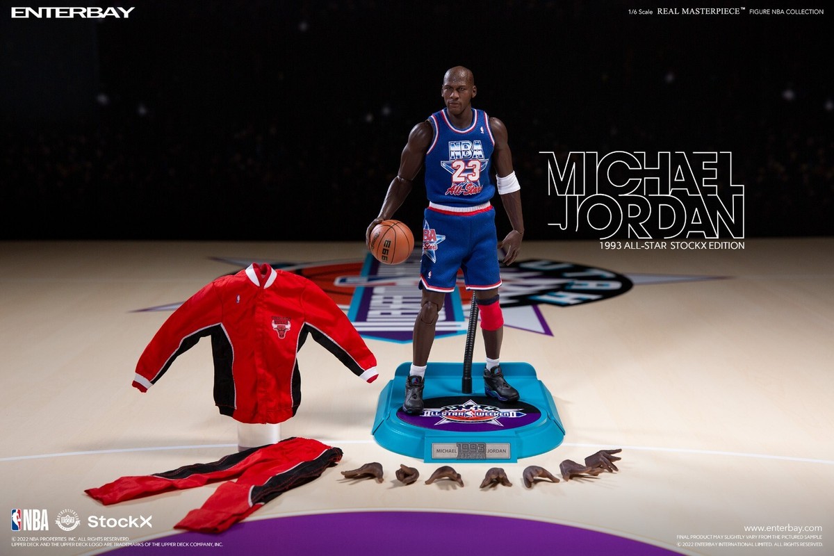 Authentic ENTERBAY 1/6 REAL MASTERPIECE MICHAEL JORDAN All STAR