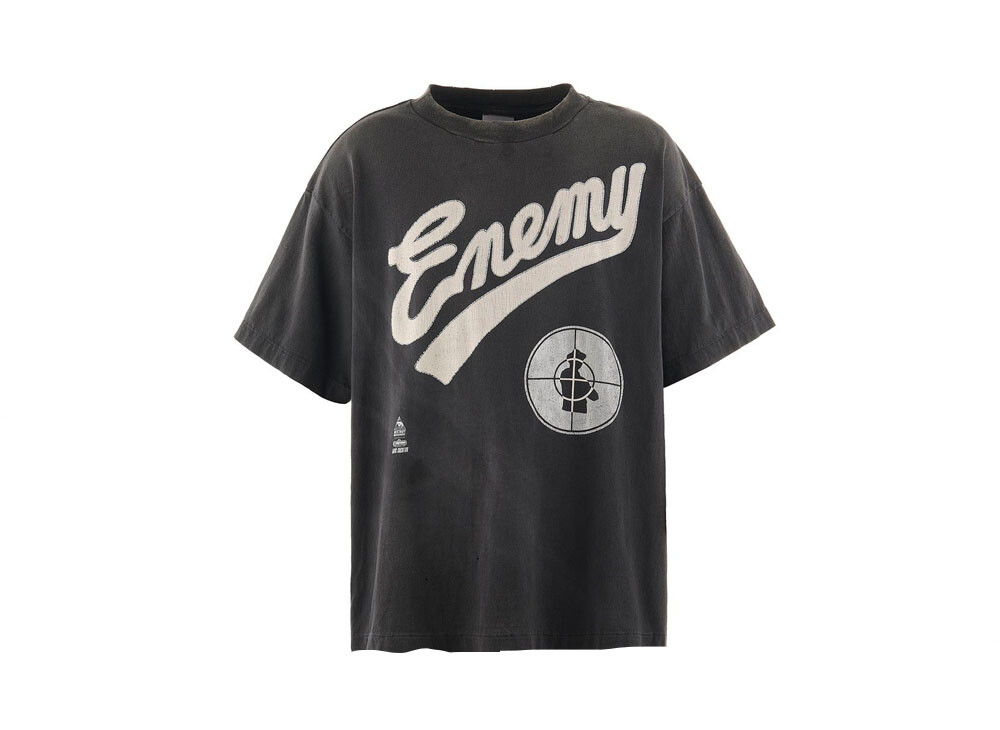 SAINT Mxxxxxx x Public Enemy SS Tee Black Size M-XXL | eBay