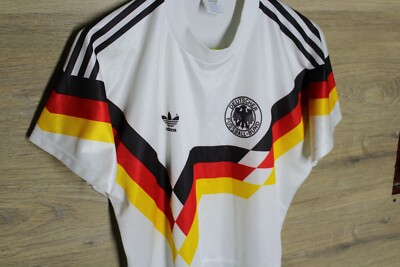 GERMANY NATIONAL TEAM 1990/1992 HOME FOOTBALL SHIRT JERSEY TRIKOT