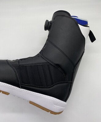 ADIDAS RESPONSE 3MC ADV BOA SNOWBOARDING BOOTS MENS SIZE 8.5 BLACK