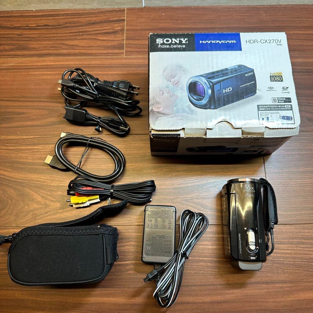 SONY HDR-CX270V(W) Video Camera 2778 From Japan | eBay