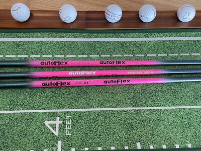 Pink & Black AutoFlex By Dumina SF505XX 45” Graphite Driver Shaft