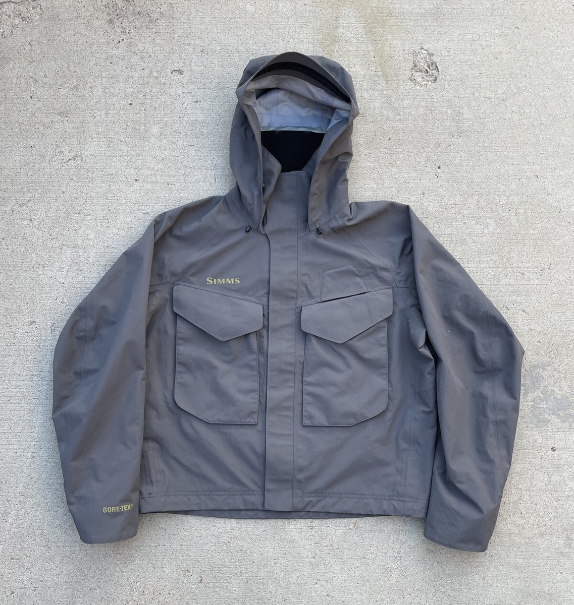 Simms Guide G3 Fly Fishing Gore-Tex Shell Jacket Wading Coat Men's