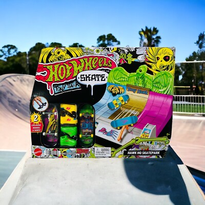 Tony Hawk Hot Wheels Hawk Headquarters Skatepark Fingerboards | eBay