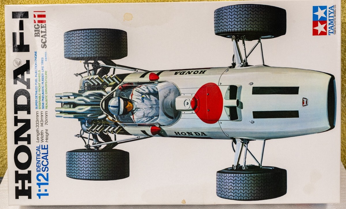 Vintage Tamiya F1 Honda 1965 Formula Ra272 1/12 Big Scale Model